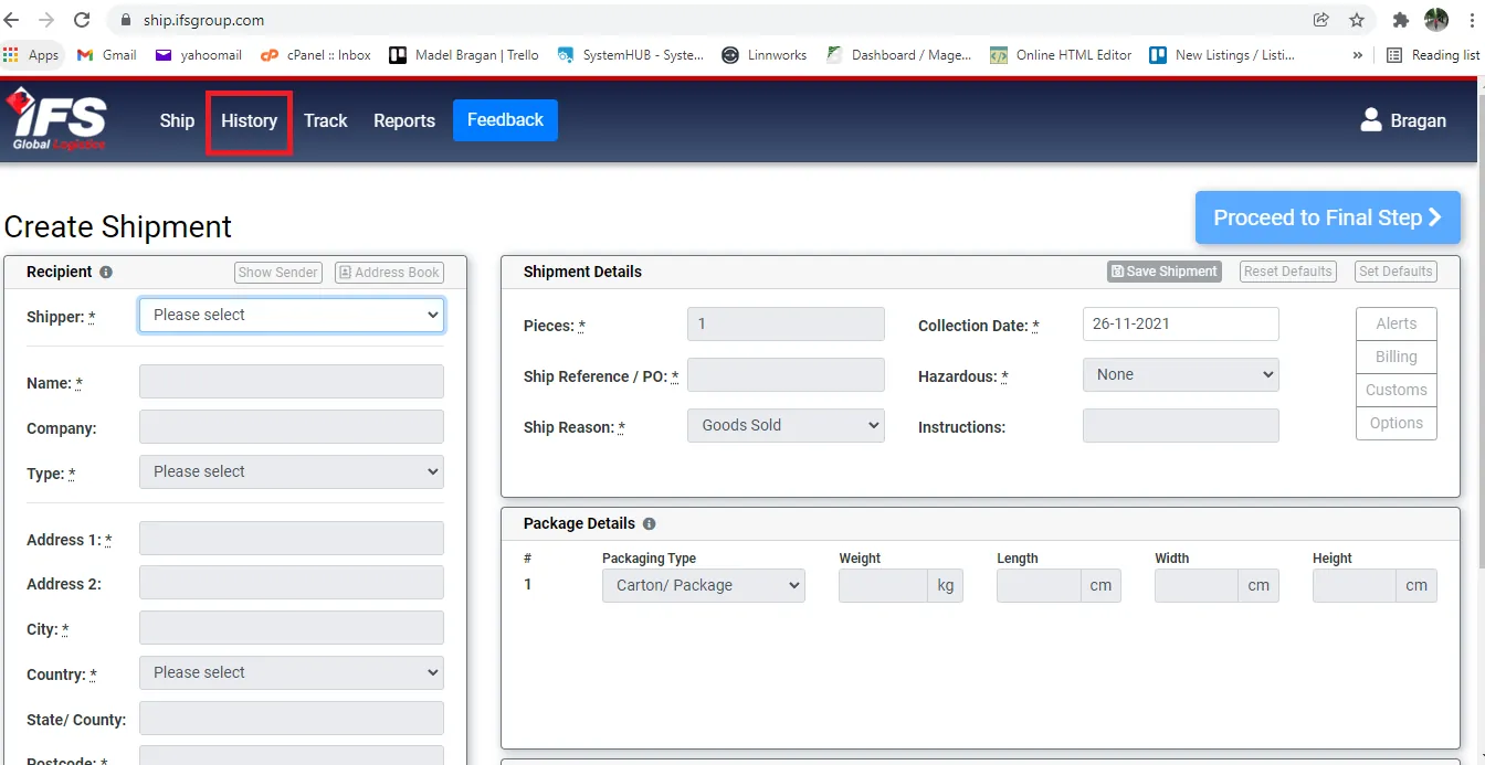 Fig. 9 — Get Log-in Credentials from Management