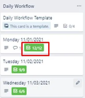 Fig. 16 — Completed cards