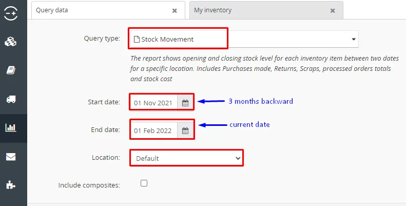 2.13 Product Supplier table with 'Total Stock' columns added