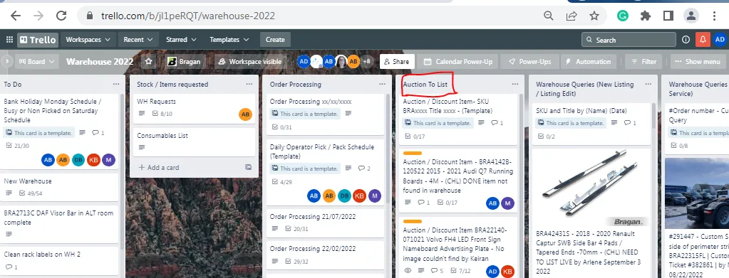 2 – Warehouse Query Sample