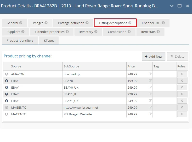 Fig. 1 — Magento Short Description in Website